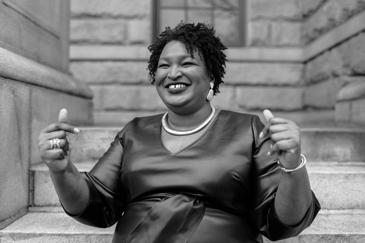 RollingStone's tweet photo. Georgia is turning blue because of the political machine that @StaceyAbrams built. Read about it in our March profile: https://t.co/PTST9S21lx https://t.co/jOUQE8O2bC