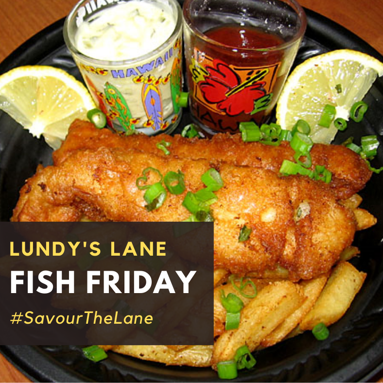 LundysLaneNF's tweet photo. If your craving fantastic Fish & Chips or seafood... Lundy's Lane has got you covered.
Enjoy #FishFriday #SavourTheLane #TakeOut or safe #DineIn options.
https://t.co/cIpsJBfKyP
#Delivery #TakeOut #FishnChips #NiagaraTakeout #FishFriday #SafeToDine https://t.co/Yxf5BSB2Ke