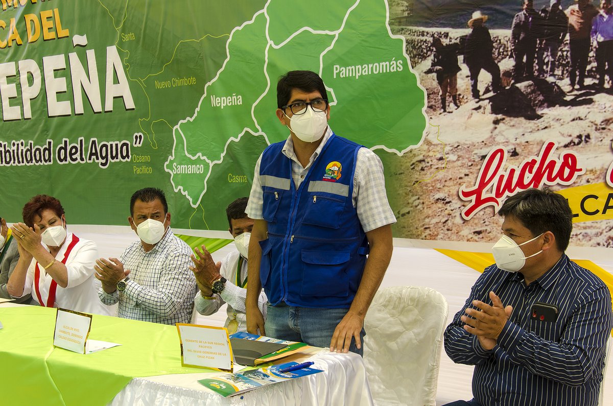 Subpacifico's tweet photo. GOBIERNO REGIONAL DE ANCASH ANUNCIA EJECUCIÓN DE REPRESAMIENTO DE LAGUNAS ALTOANDINAS EN CUENCA DEL RÍO DE NEPEÑA
En representación del gobernador regional de Áncash, Juan Carlos Morillo Ulloa, el gerente de la Subregión Pacífico, David de la Cruz, participó de la ceremonia. https://t.co/odiePW8oVx