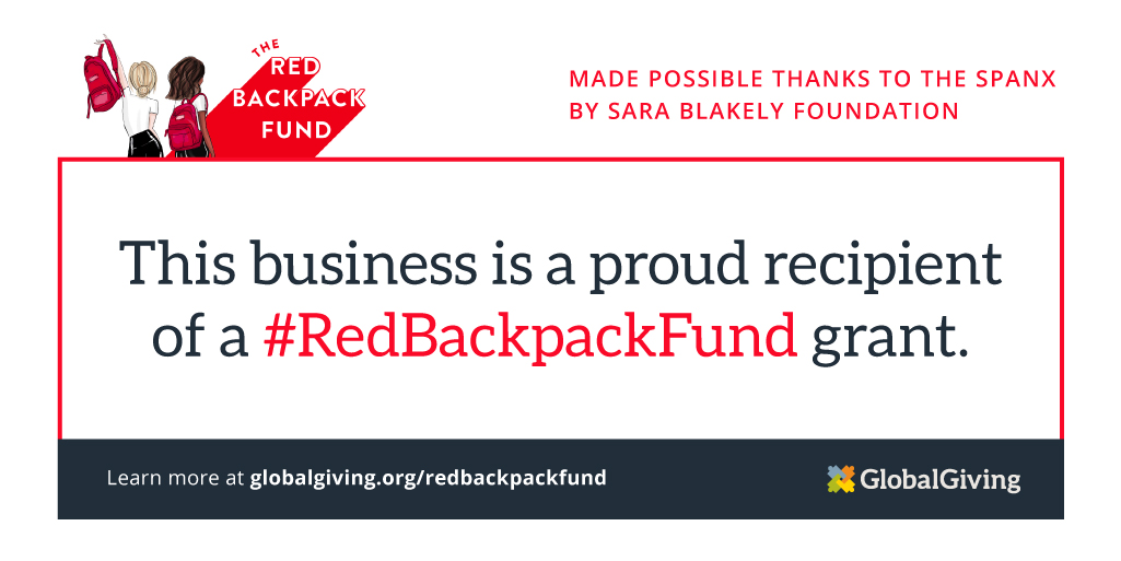 H_RhythmsMT's tweet photo. HRMT is honored to be a recipient of a #RedBackpackFund grant, sponsored by The Spanx by Sara Blakely Foundation.This grant is to provide women-led, small businesses with funds to provide financial relief during COVID-19 #smallbusiness #globalgiving
#womenentrepeneurs https://t.co/YwBGPKKxpD