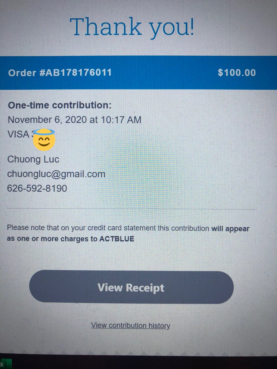 chuongluc's tweet photo. Just donated $100 to Stacey Abrams! Fingers crossed she can help turn the senate in the January runoff! 🤞 https://t.co/4oeyA1hRko