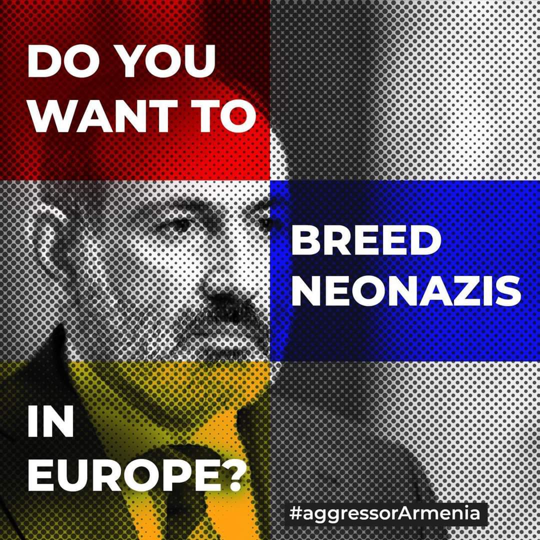 ZeKamran's tweet photo. @EmmanuelMacron surely prefers them. He has a good experience and history in of #genocide in #Algeria. Take them ! Take them all to #Marselle ! #agressorArmenia https://t.co/f1ZqUfiKEs