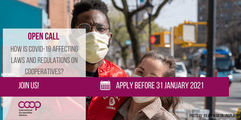 coopnews's tweet image. Wanted: Experts on #coops law to help International #Cooperative Alliance assess impact of #Covid19 on #legislation affecting the sector @icacoop #legal #economy #pandemic bit.ly/3oZXDy5