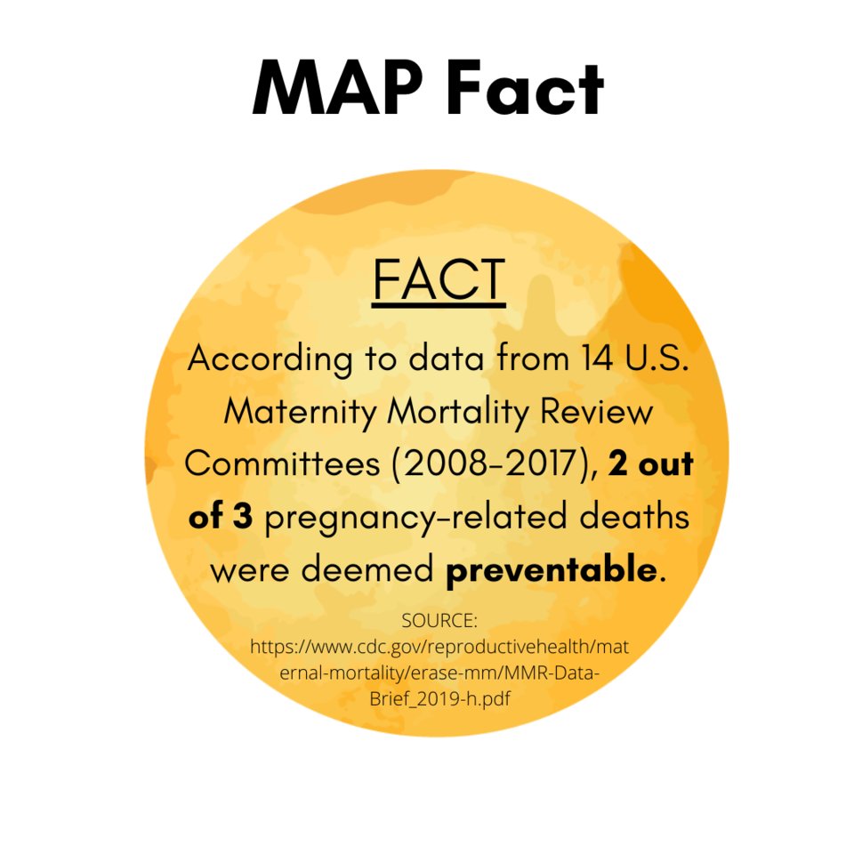 ShalonsMAP's tweet photo. #MAPFact Data from the #CDC shows that an overwhelming 2/3 of pregnancy-related deaths were PREVENTABLE. Make sure you are advocating for yourself and your loved ones and getting the health care you need. #maternalhealth
Source: https://t.co/W20Vpn3C94 https://t.co/JC1JMIqucH