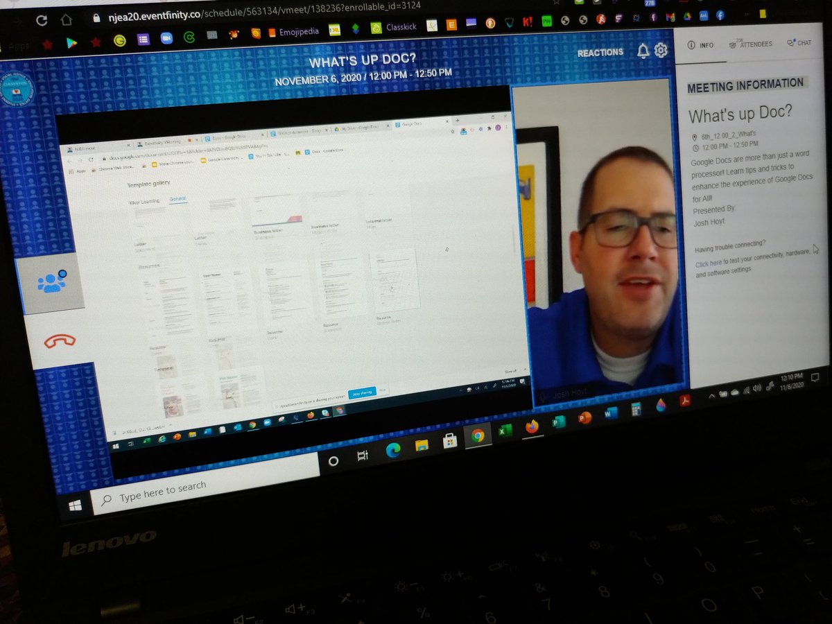 Ragin111's tweet photo. Learning great things at the @NJEA virtual convention #njeaconvention2020 #njea #alwayslearning https://t.co/3coFX2L9OC