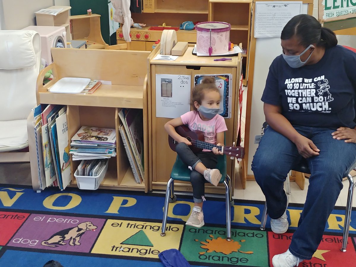 dedrington's tweet photo. @Huntshounds Musical day in Pre-K with the ukulele.@RCS_NC https://t.co/eLa7j8ctNc