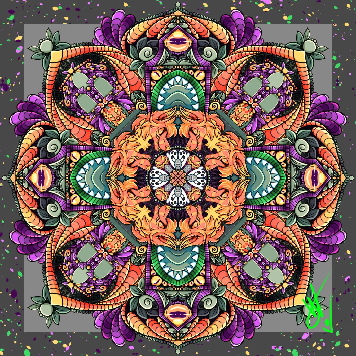 MandalaObscure's tweet photo. •Tombstone•
Mandala created by @rokyoxue 
#mandala #rokyo #mandalaobscurity #mandalartist  
#furryart #furry #furryartists https://t.co/hoW80kYVPL