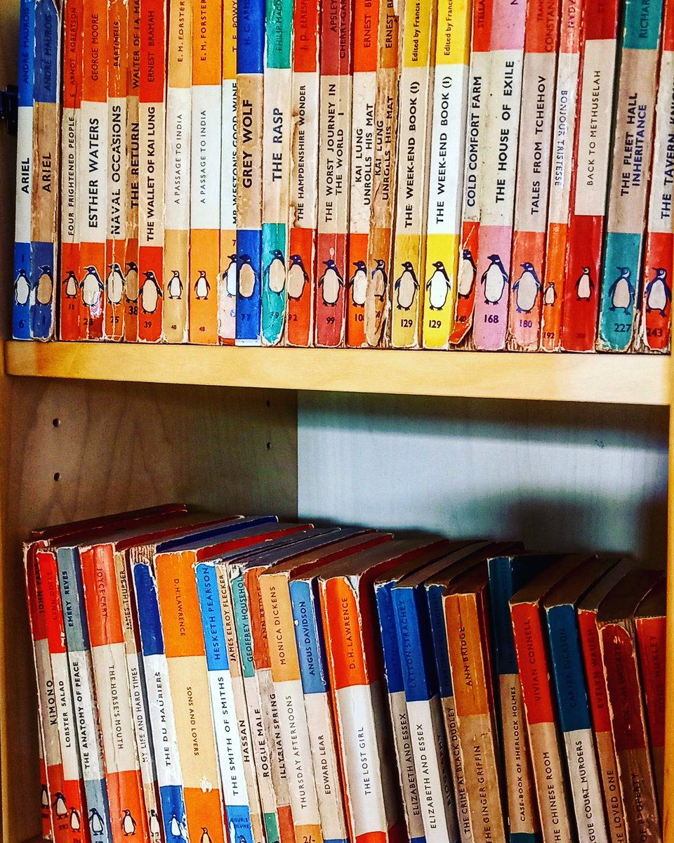 klektables's tweet photo. Todays collectable is #penguinbooks.  This is a small part of my personal collection https://t.co/XmidS29ZTS