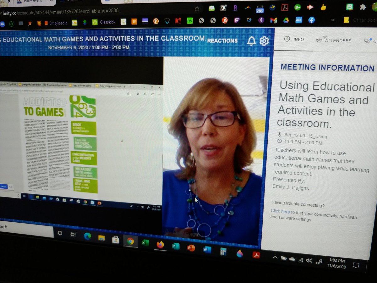 Ragin111's tweet photo. Learning great things at the @NJEA virtual convention #njeaconvention2020 #njea #alwayslearning https://t.co/3coFX2L9OC