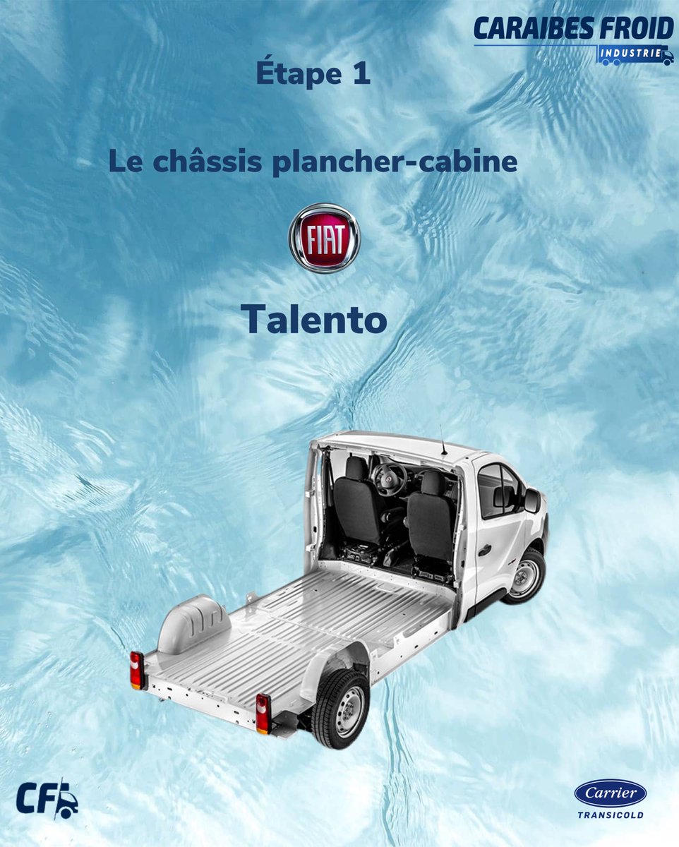 caraibes_froid's tweet photo. Le FIAT Talento : la solution pour 9m3

#chainedufroid #controlesdestempératures #avenirdestransports #caribbeancoldchaine 
The FIAT Talento : the solution for 9m3

#coldchain #coldstorage #foodsafety #futureoftransport https://t.co/3Y3yBTRMuO