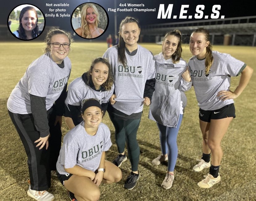 Congratulations to our Women's Flag Football Champs!