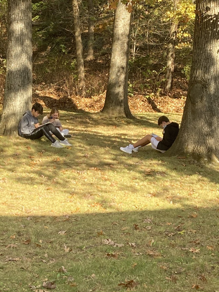 MsProctorMath's tweet photo. A little afternoon outdoor slope practice on this gorgeous Friday afternoon! https://t.co/B0GzQBeQdM