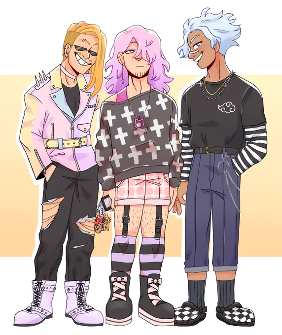 alt fashion rooftop trio! now and then 