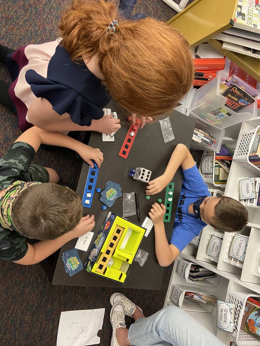 Thank you, ⁦<a href="/CTEPTO/">CTEPTO</a>⁩ for new classroom games! Even Steven’s Odd is a hit! ⁦<a href="/CherryTreeElem/">Cherry Tree Elem.</a>⁩
