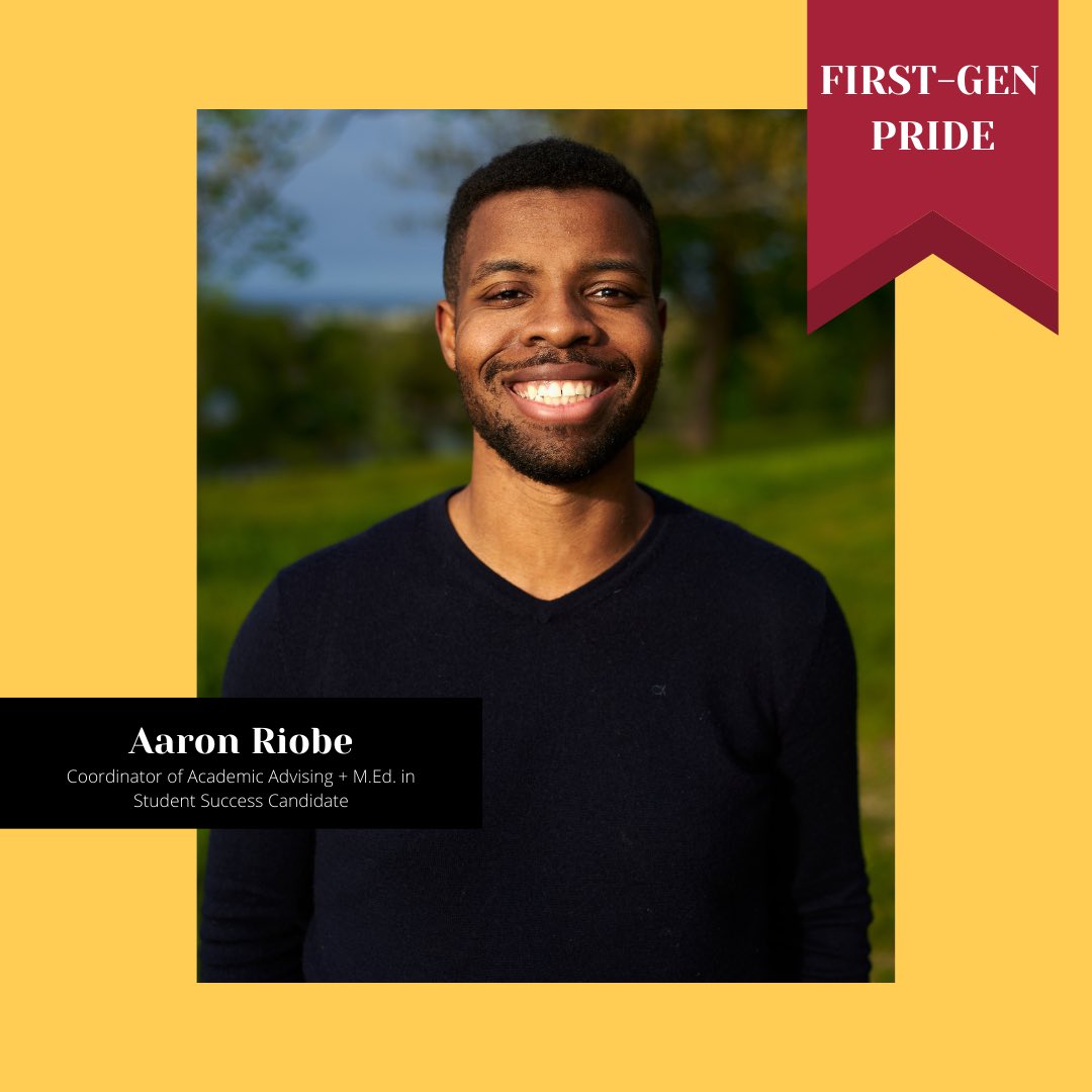 RegisInclusion's tweet image. Aaron Riobe, Coordinator of Academic Advising shares his experience with learning to ask for help. #firstgenpride #firstgenatregis