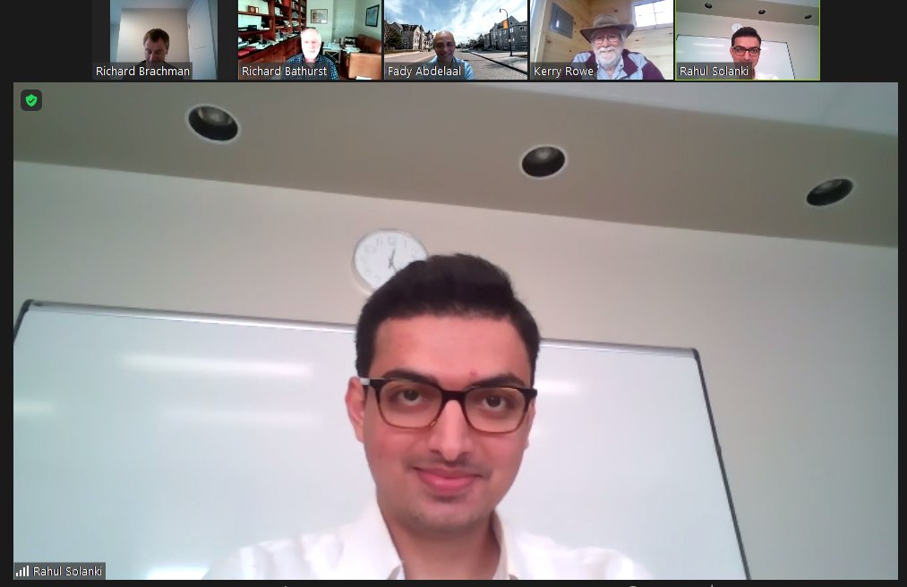 Congrats Rahul Solanki (my first student) for successfully defending your MASc Thesis on interface shear behaviour of geosynthetics in heap leaching applications. Thanks to the examiners Dr. Rowe and Dr. Bathurst &amp; chair Dr. Brachman.