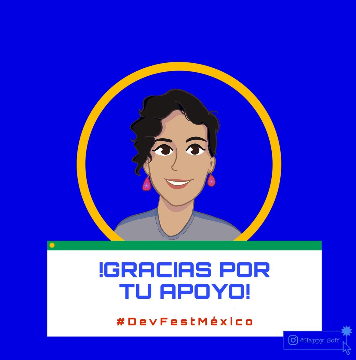 GDGcancun's tweet photo. Como agradecimiento por tu apoyo al #devfestmexico con respeto y aprecio 
@DaFFInc 

 Cortesía de uno de nuestros patrocinadores 
@Soph_Uribe32
 
 IG: https://t.co/9Z5R3oEt7N
 te hizo una caricatura y esperamos tenerte en más eventos 
@WTMCancun https://t.co/22Q8I5lBhz