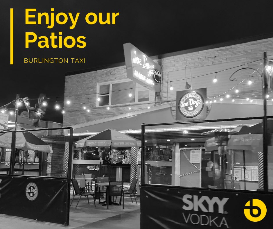 BurlingtonTaxi's tweet photo. βοΈ Unseasonal warmer temps this weekend and into next week!
Our restaurants need our support, letβs get out and enjoy their patios, food and drinks!
#safewayhome #dtburlon #burlon https://t.co/RN4oEaEy1a