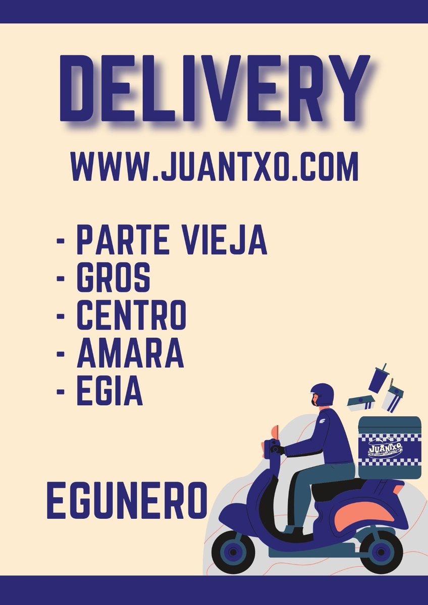ander_errasti's tweet photo. Donostian bizi bazara eta etxe egonaldi garai hauetan gorputzari plazerrik eman nahi badiozu, ziur Juantxo Tabernak ireki berri duen delivery zerbitzua gustokoa izango duzula!

Bartzelonara (oraindik) iristen ez direlako, bestela jada hemen izango nuke tortila bokailoa prest! 😍 https://t.co/QINotHGU8Y