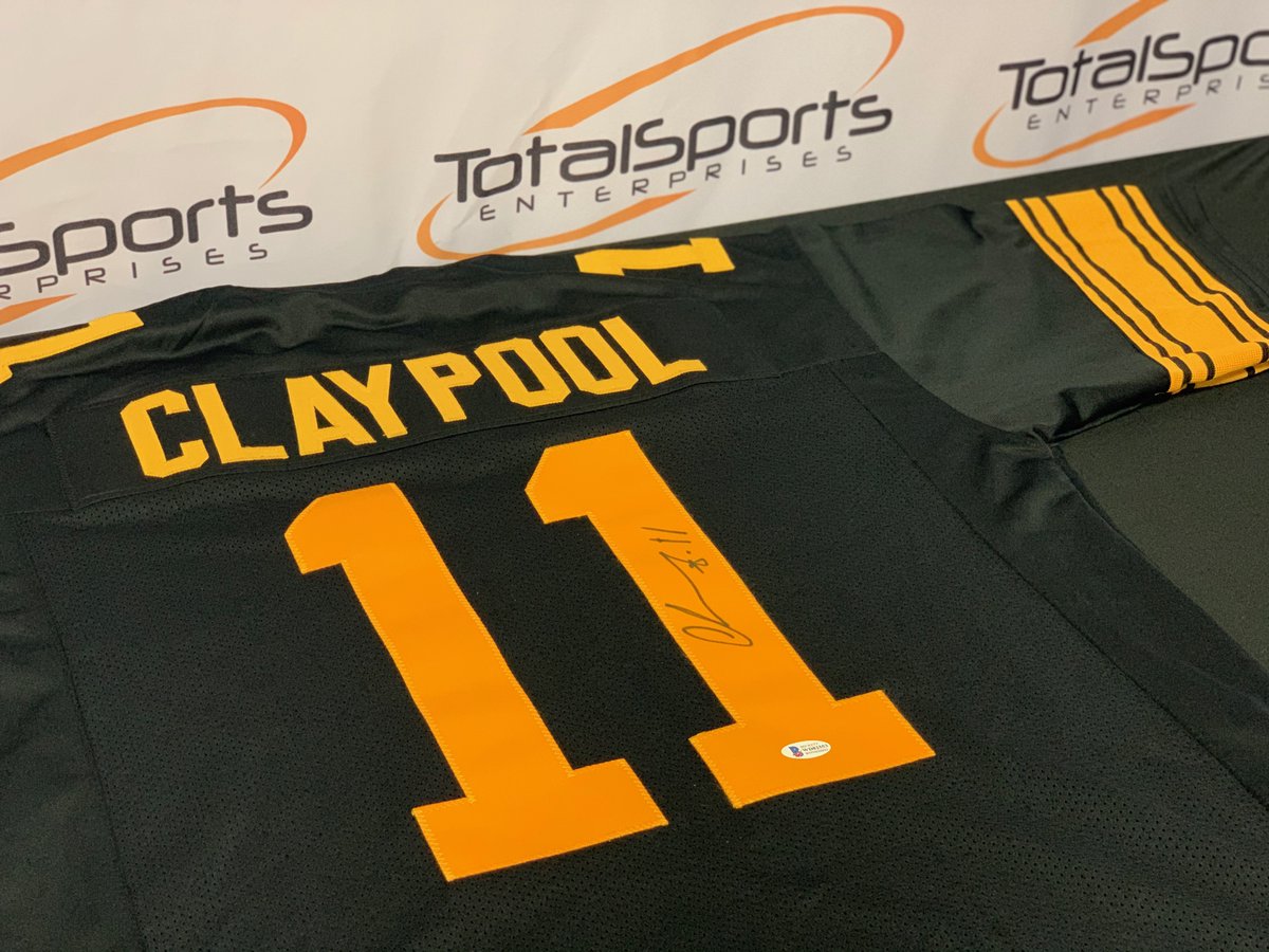 TotalSportsEnt's tweet image. If Chase Claypool has 2+ touchdowns and the Steelers win today, we&apos;ll give a Chase Claypool autographed jersey to someone who retweets this tweet AND follows us!