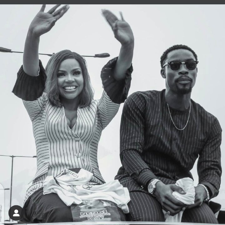 Joannnne2's tweet photo. My people in whom I am well pleased! NN of the LOVNN gang #HonourableNengi #VeeYouTube #bbnaija #Kingofthetribe https://t.co/onhTlUh4xd