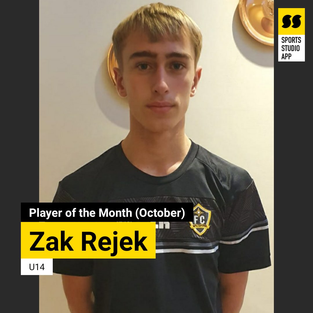 FCWiltshireDC's tweet photo. Zak has been outstanding during October. Work rate,  attitude have been 100%. Playing in a new position and shown his leadership qualities. Also scoring 4 goals in the process. https://t.co/VfTjZIMshH