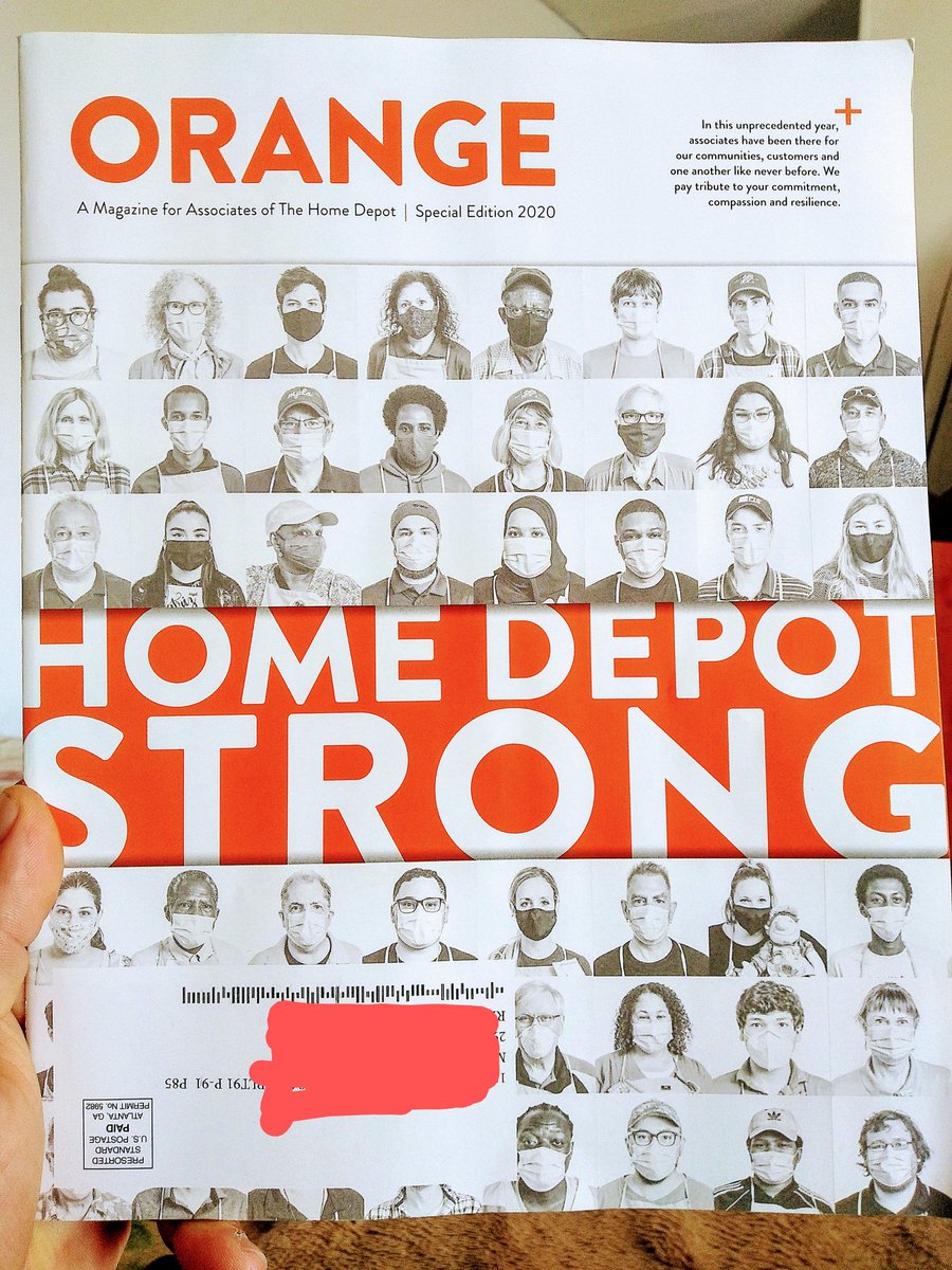 Read all about it! #HomeDepotStrong #OrangeLife #HomeDepotValues #TogetherAsOne