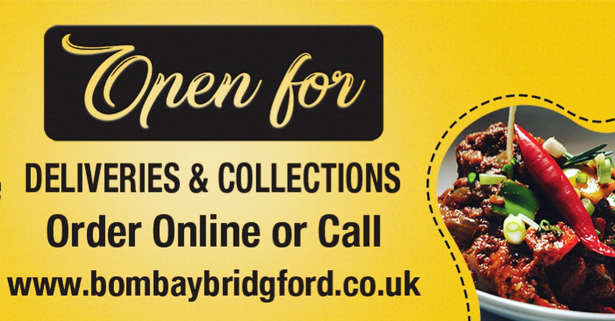 BombayBridgford's tweet photo. #bombaybridgford #callnow๐ #orderonlinenow #staysafe #contactlessdelivery #westbridgfordwire #westbridgfordonline #nottingham #nottinghameveningpost #thingstodonottingham #whatsonnottingham #wearenottinghamshire #nottinghampost #nottinghamrestaurant #bestindianrestaurnat https://t.co/YtOrRJK2ib