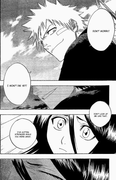 #3. Rukia telling Ichigo about Kaien 492 votes (34.7%)