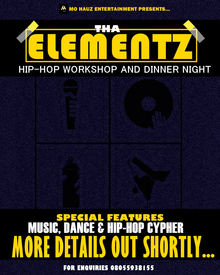 Mohauz_official's tweet photo. It's another year of THA ELEMENTZ!
We keep moving non stop!!
Real Hip Hop is back!!!
@KrocCitydegreez @MadeInKrockCity @kankara @GQ67779496 @murpheusrhymz @Ahmed36163702 @blackraiden76T @iamVzar @dijaycinch @rymboxx @1eyedpeace1 @amkingdarey @AdamsPee_
#THAELEMENTZ 2.0 https://t.co/utE6LFL3iV