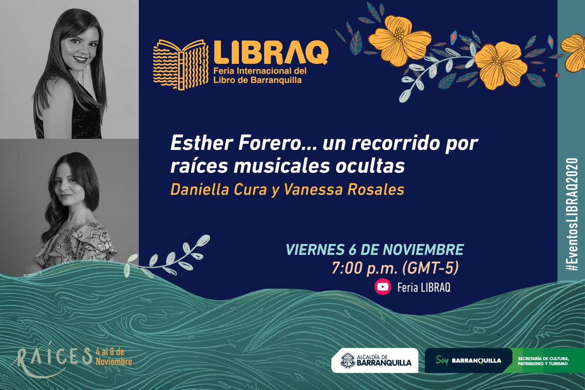 ferialibraq's tweet photo. Hoy 7pm: @danicura  y @VanessaRosales_ conversarán entrecruzando música con la que volveremos a conocer a Esther Forero. Revelarán un conjunto de discos olvidados en los archivos de las disqueras. Lo que sabemos de ella solo es una parte... En  vivo en: https://t.co/qedaEmezim https://t.co/F0wvixaOfE