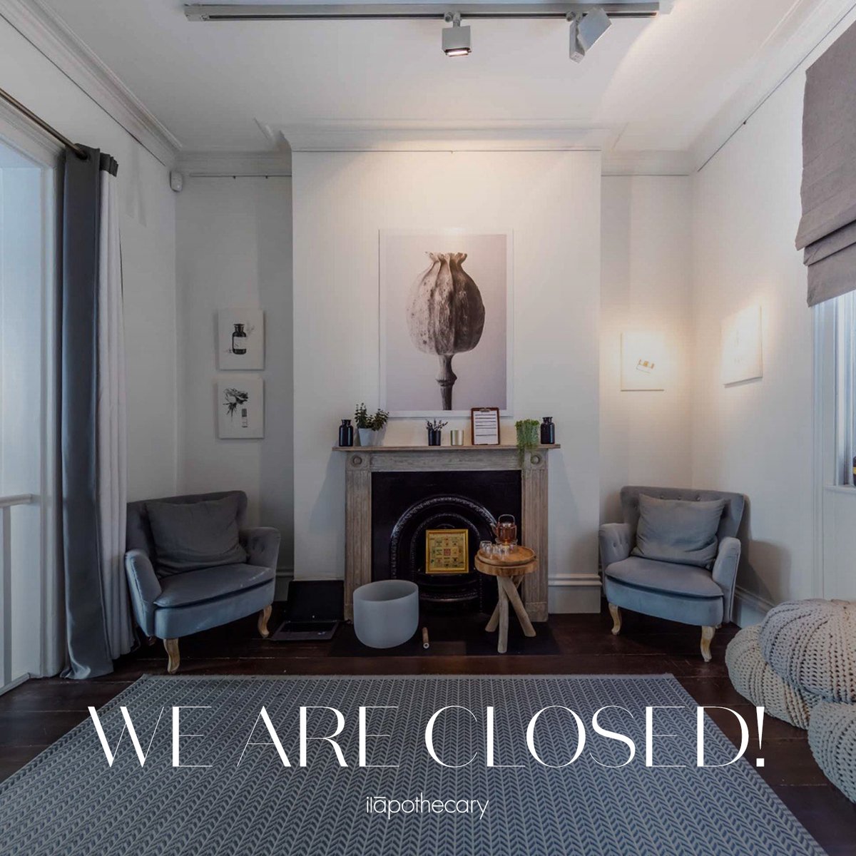 ilapothecary's tweet photo. Our #99kcs store is closed from 5/11 to 2/12. However we are still here by your side!
#StaySafe, enjoy our Monday Morning #Meditations, our Holistic #Consultations and shop from the comfort of your home your favourite Products with Purpose! https://t.co/rbCh28LvAj✨ https://t.co/pMlcd8FJwt
