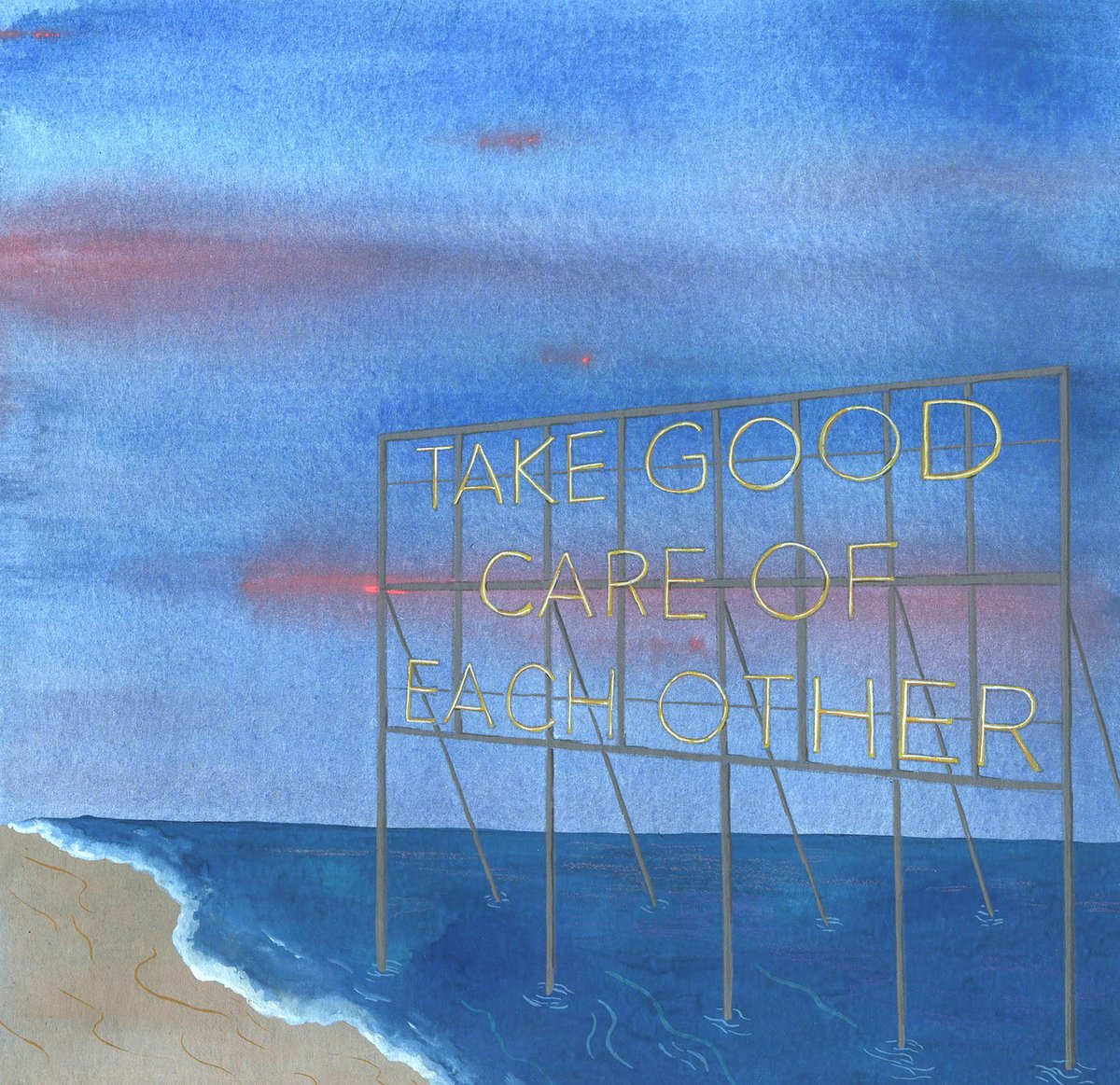 Heather Sundquist Hall – Comfort Coast  🌊 Opening virtually November 14th. Part of Big Medium's Austin Studio Tour - mailchi.mp/238035e3ce78/h…