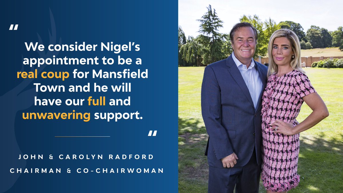 mansfieldtownfc's tweet image. 💬 A word from our owners...

👏 @JRadfordMTFC 
👏 @CarolynRadford