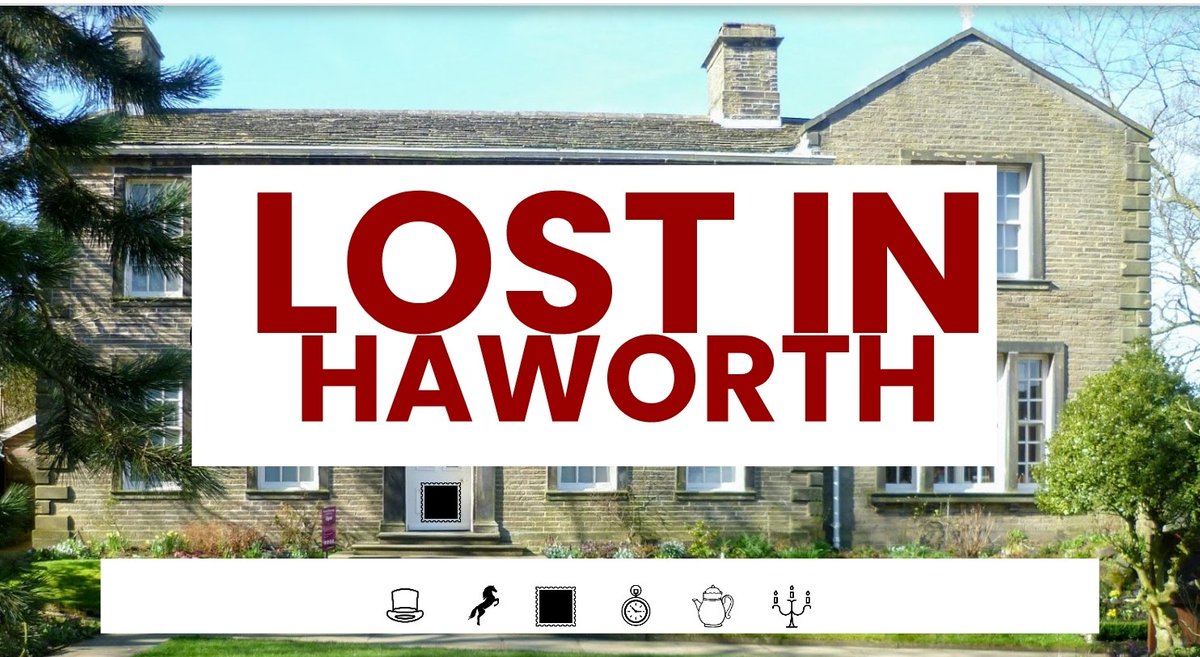 MissDesassis's tweet photo. Enough bad news: @MeehanEDU inspired QR break in on Victorian literature. 90 minutes to collect objects, escape Haworth and get back to 2020. A mix of digital and paper resources and impressive engagement in the class! #TeamOIBLL #janeyre @BronteParsonage #Victorian https://t.co/N8tgYY9v0X