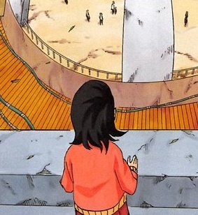 Sarada watches what Boruto did in the Hokage mountain, and how it was just to make his father pay attention to him. It looks like Sarada was thinking about the whole thing when she goes home.  #SixYearsOfBoruSara