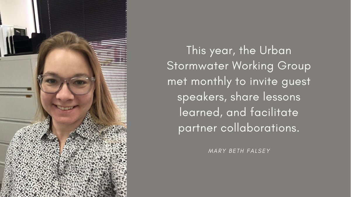 IllinoisNLRS's tweet photo. The Urban Stormwater Working Group meets to discuss stormwater partner successes and ways to collaborate.  

USWG member Mary Beth Falsey provided an update. The next meeting is scheduled for Dec 8th. #NLRS2020 https://t.co/YKWtxWVIoi