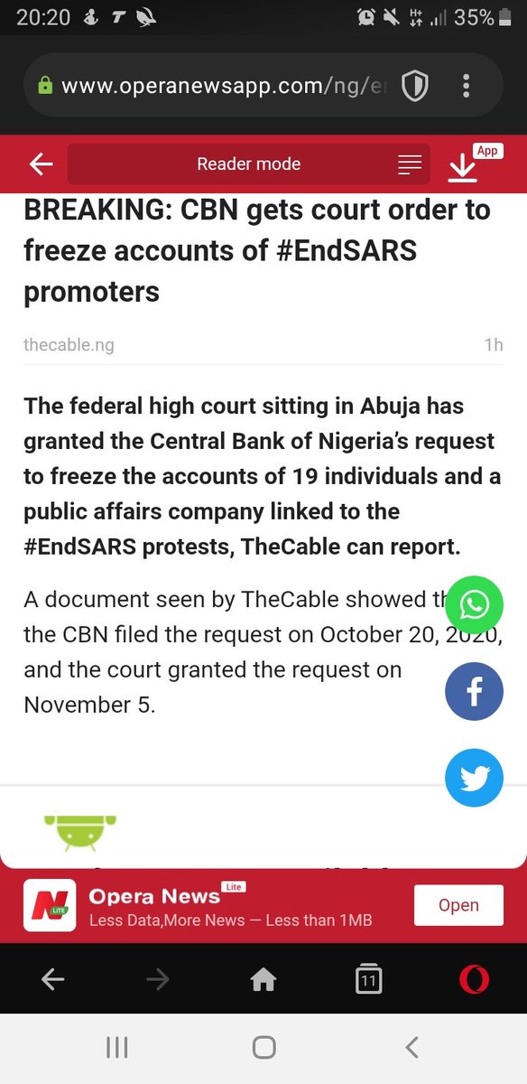 AyoolaPatrick's tweet photo. So @cenbank got court order to freeze bank accounts linked to #endsars 
Interesting topic for all us to contribute
Price market before you buy am ooo
@davido
@falzthebahdguy
@burnaboy
@wizkidayo
@oluwaloninyo
@abati1990
@obyezeks 
@bluegirlolu
@thecableng https://t.co/9ZLckwgsd5
