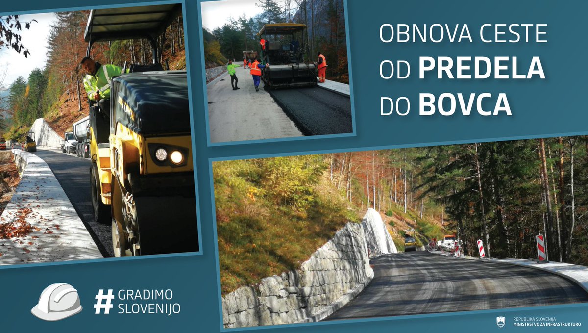 JernejVrtovec's tweet photo. Gradbena dela v sklopu rekonstrukcije regionalne ceste Predel-Bovec so že v polnem teku! Urejamo podporne in oporne zidove, izvajamo ustrezno odvodnjavanje meteornih voda in opravljamo potrebna geodetska dela. Pospešeno gradimo 🧱!
#Rekonstrukcija #RegionalnaDela #Bovec #Predel https://t.co/O8vQA1Z3Se
