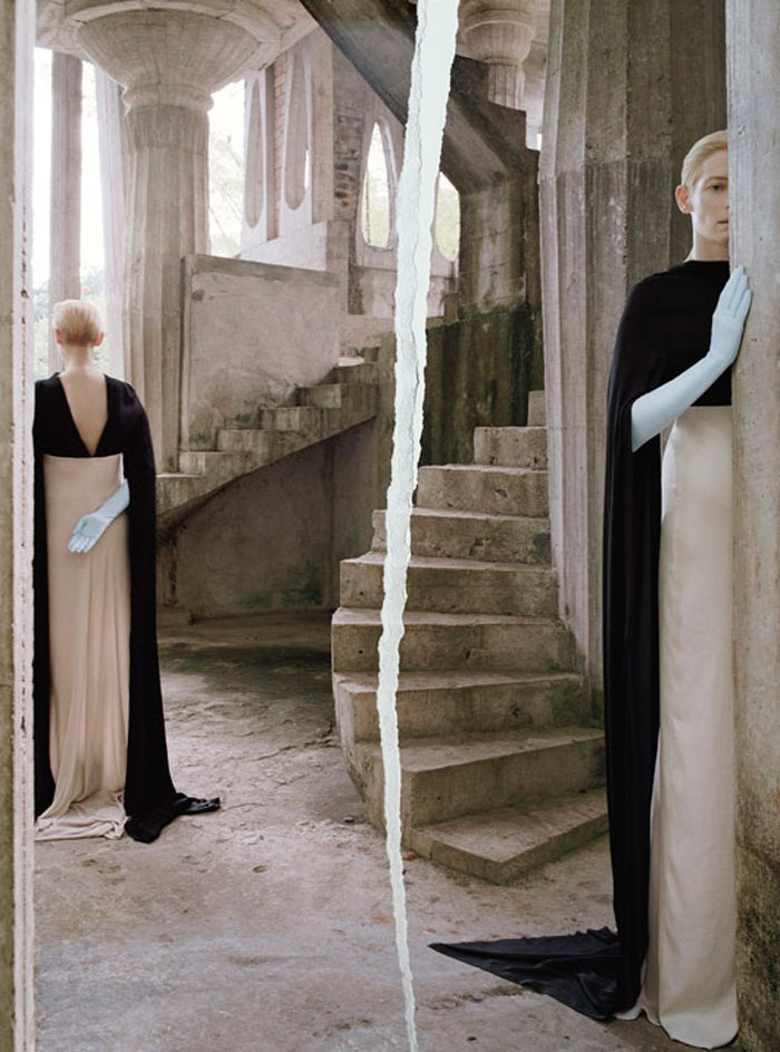 vagabunda_mx1's tweet photo. En 2018, el fotógrafo Tim Walker decidió hacer un homenaje especial a Edward James colaborando con la revista W Magazine. El artista  se internó en el famoso #JardínEscultóricoEdwardJames, Las Pozas, en Xilitla, San Luis Potosí; con la reconocida actriz #TildaSwinton. https://t.co/bPjSj4fj25