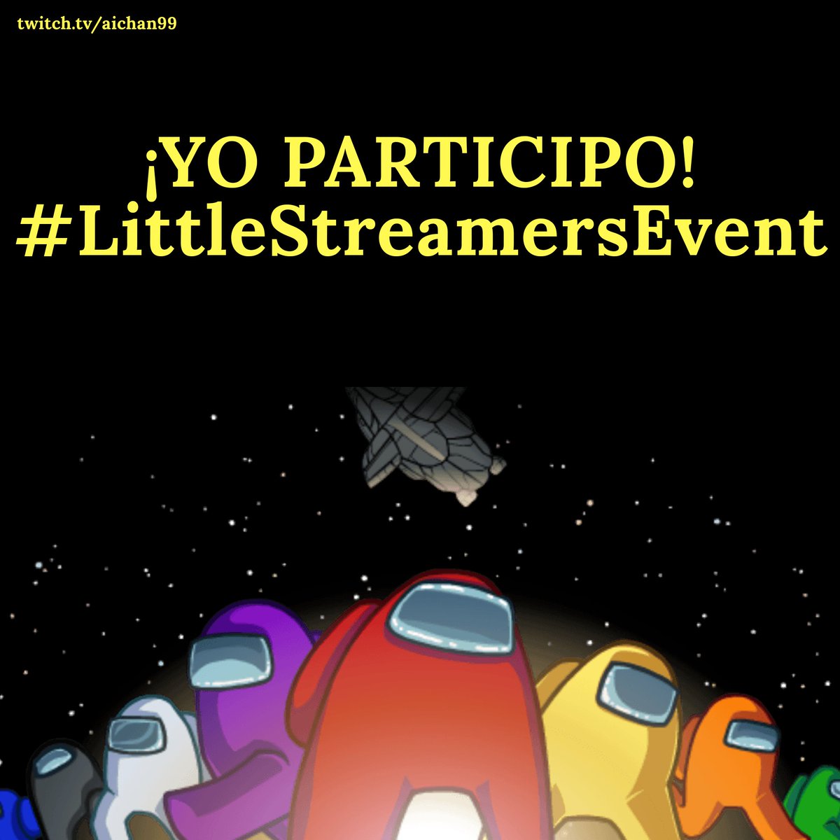 AiiChan_99's tweet photo. #LittleStreamersEvent
Yo soy la organizadora del evento!!
Escribeme al DM si eres streamer y quieres colaborar con otros #LittleStreamers
❤️🤞🏻 https://t.co/fsP7Azcmes