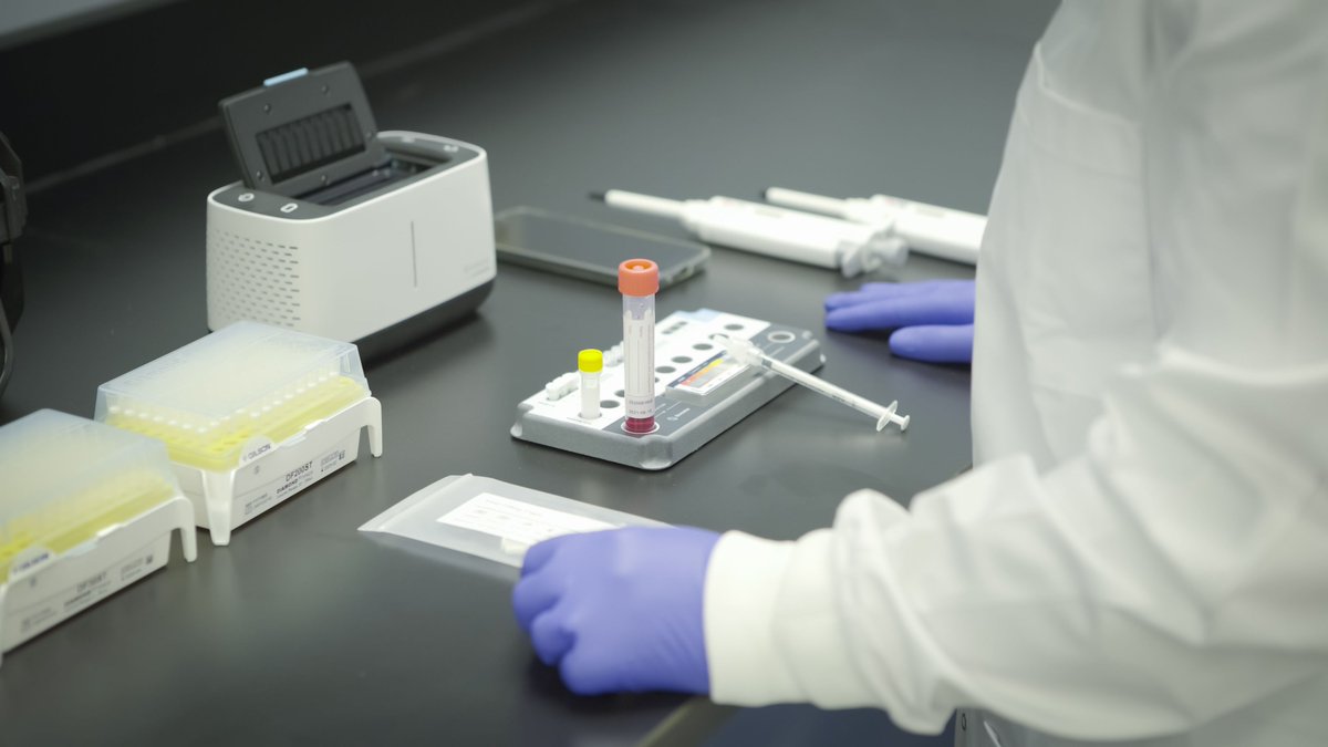 PbiDiagnostics's tweet photo. We're proud to provide our Canadian-made #COVID19 test strips to industries across the country. To be used by qualified lab personnel, our innovative tool will support employers in getting their employees back to work safely. #biotech https://t.co/OFabgvjzrO