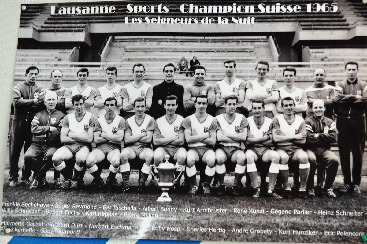 Lausanne would move into the stadium in 1954 & finish runners-up that season beginning a journey that would last until November 2020.LS won the last of their 7 titles there in 1965 & gained promotion in one of the most dominating seasons the Pontaise had ever seen in 19/20.