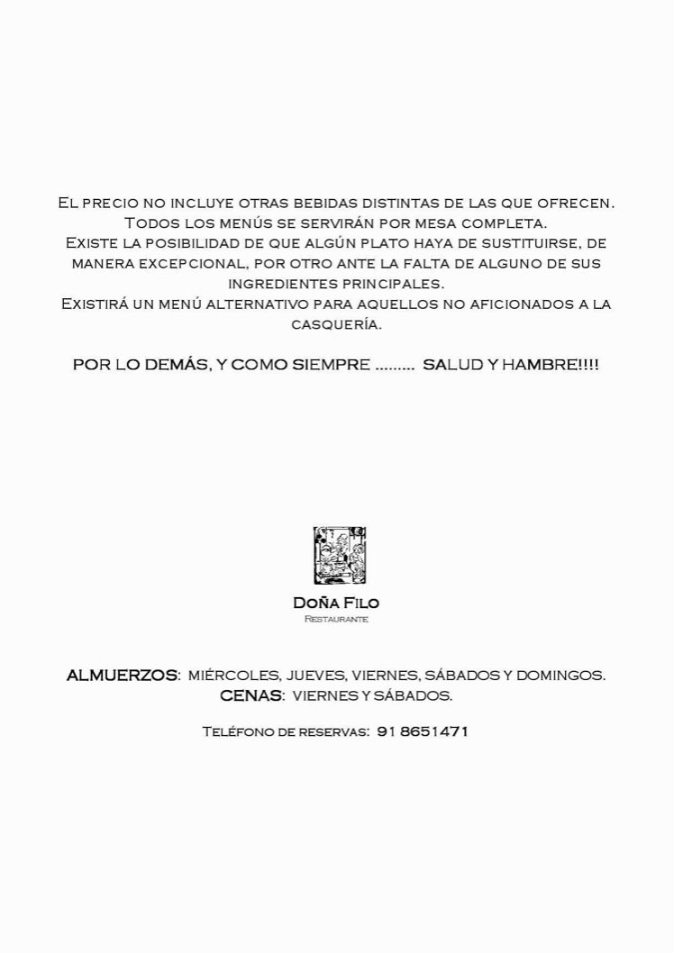 mesondonafilo's tweet photo. Otro año más nos complace presentaros nuestras XXII Jornadas Gastronómicas de Casquería “Recuerdos del Interior”. Con toda la fuerza en estos difíciles momentos, amigos mucha SALUD y hambre! Reservas en el 918651471 #somoscasqueros #fuerzahosteleria https://t.co/ZKU5HyKm3A