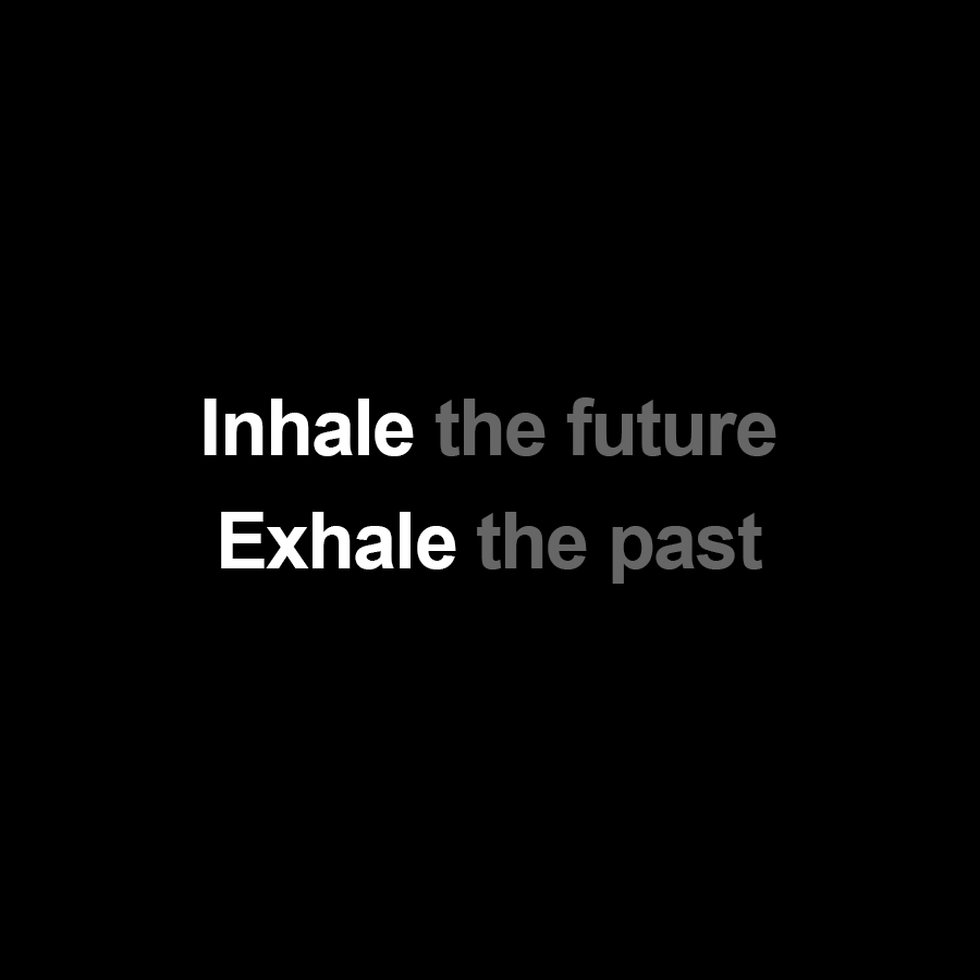 Breathe.

According to Headspace, one of the most overlooked — yet most effective — stress management tools is something we involuntarily carry with us throughout every second of the day: our breath.