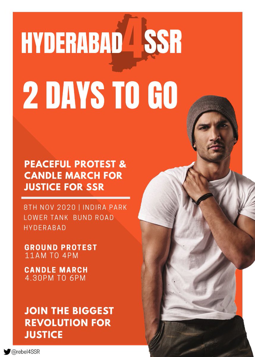 Neelima019's tweet photo. #Hyderabad4SSR 
Roar and roar 🔥 https://t.co/Cv31vdyyrC