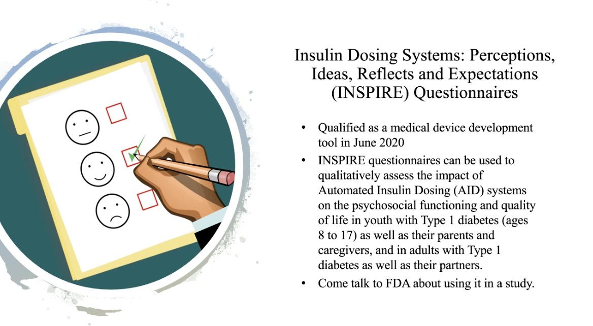 DiabetesMine's tweet image. FDA on INSPIRE, launched in June 2020... #ddata2020