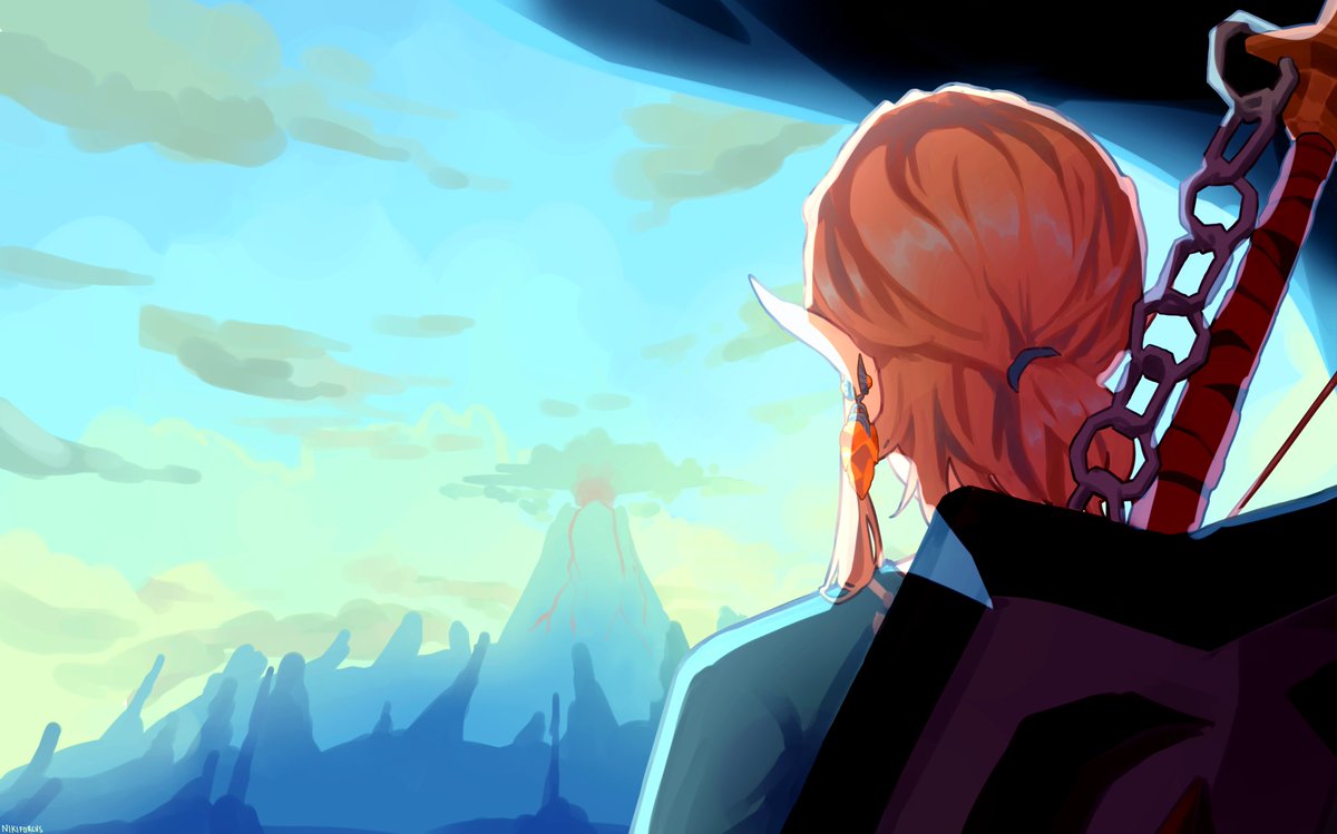 after eight months of gray backgrounds and headshots, manga panel redraws, and 4 am breakdowns, i'm drawing backgrounds! i'm absolutely terrible at them, but who gives a damn? i'm having a blast. i'm celebrating figuring out this sky gradient instead of reaching 5k likes