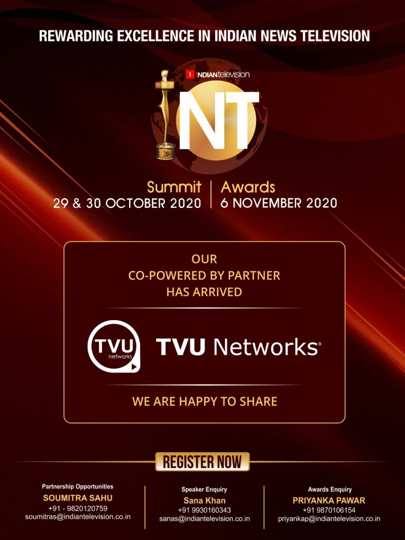 Extremely proud to see our products in action at NT Awards Virtual Show yesterday #NTAwards #NTAwards2020 #remoteproduction #innovation #tvunetworks #remotelivecloudproduction