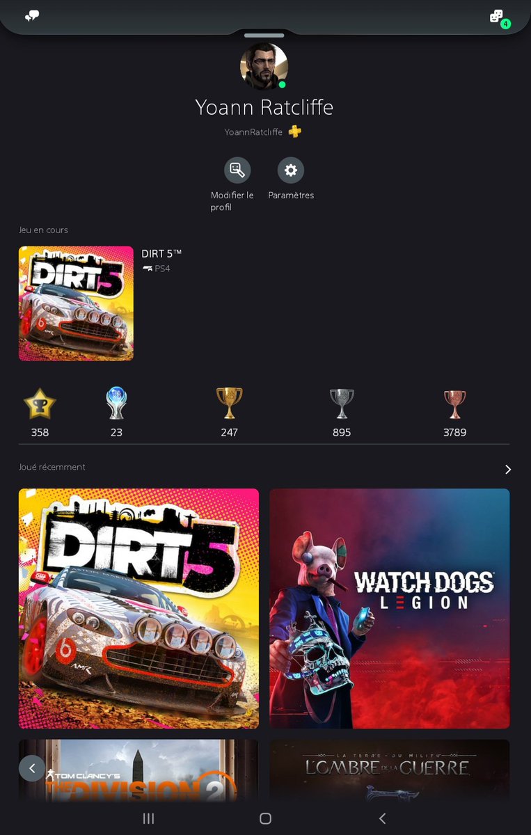 YoannRatcliffe's tweet image. J'adore tellement la nouvelle #PlayStationApp 😍😍😍